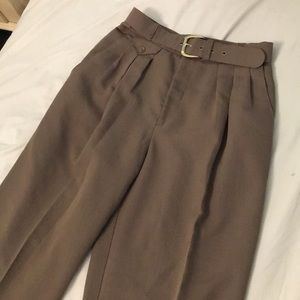 vintage brown trousers